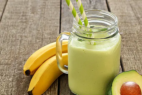 เมนูเด็ด-สูตรเครื่องดื่ม สมูทตี้อะโวคาโดกล้วยหอม น้ำปั่นเพื่อสุขภาพ