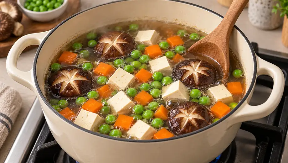 ข้าวตุ๋นเห็ด